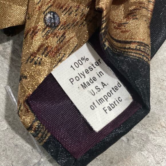 Vintage Home Improvement Power Tools Necktie "The Answer is More Power" Drill - Picture 4 of 9